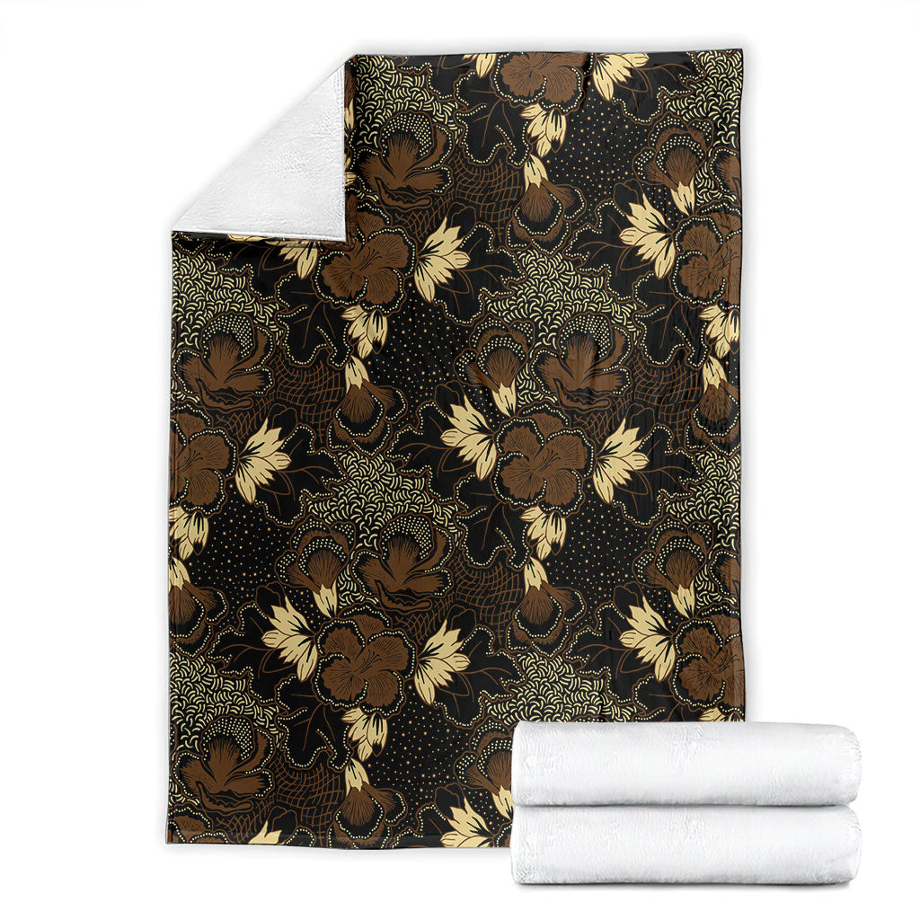 Javanese Batik Semen Blanket Indonesian Traditional Pattern