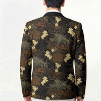 Javanese Batik Semen Blazer Indonesian Traditional Pattern
