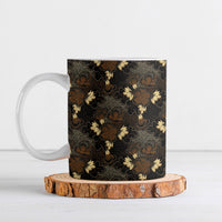 Javanese Batik Semen Ceramic Mug Indonesian Traditional Pattern