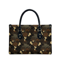 Javanese Batik Semen Leather Bag Indonesian Traditional Pattern