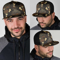 Javanese Batik Semen Mesh Trucker Cap Indonesian Traditional Pattern