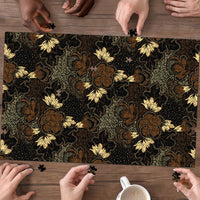 Javanese Batik Semen Puzzle Indonesian Traditional Pattern