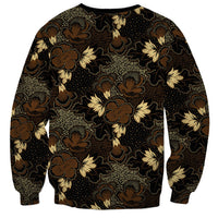 Javanese Batik Semen Sweatshirt Indonesian Traditional Pattern