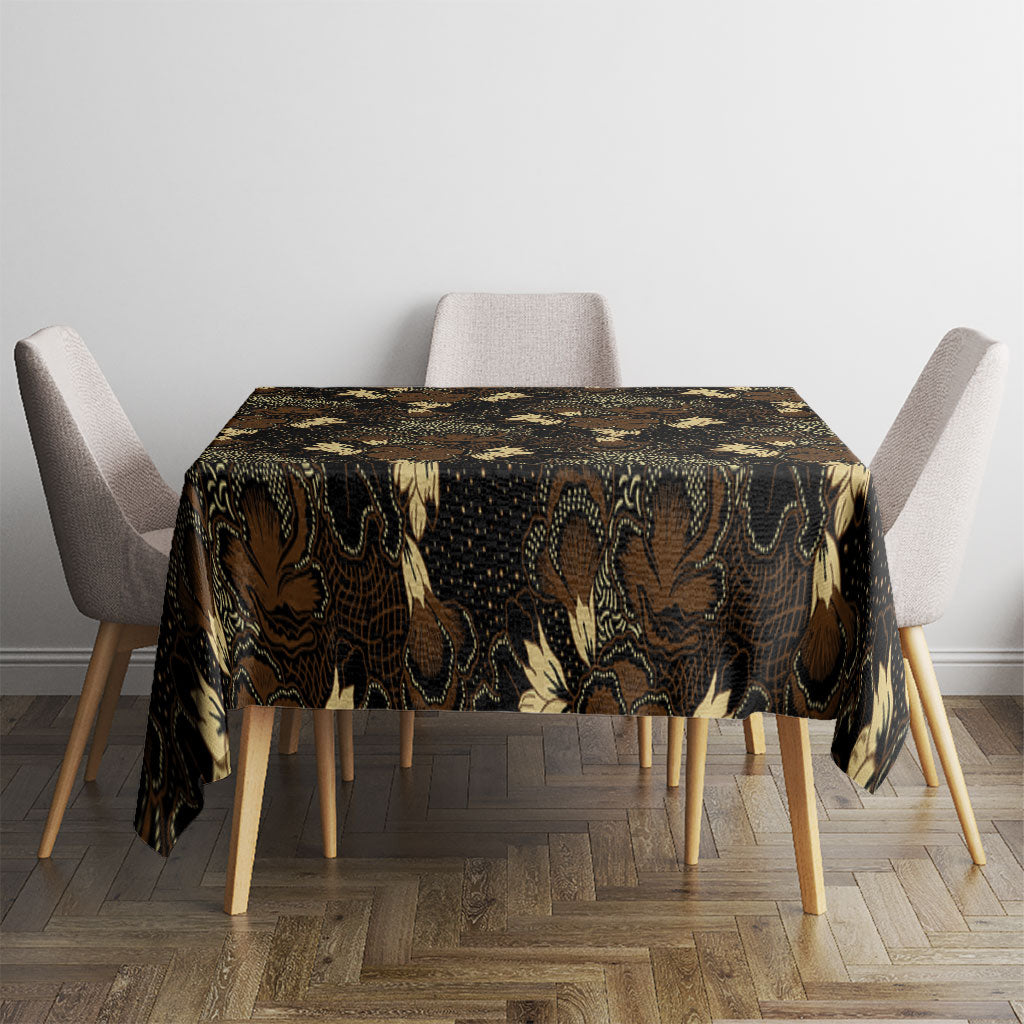 Javanese Batik Semen Tablecloth Indonesian Traditional Pattern