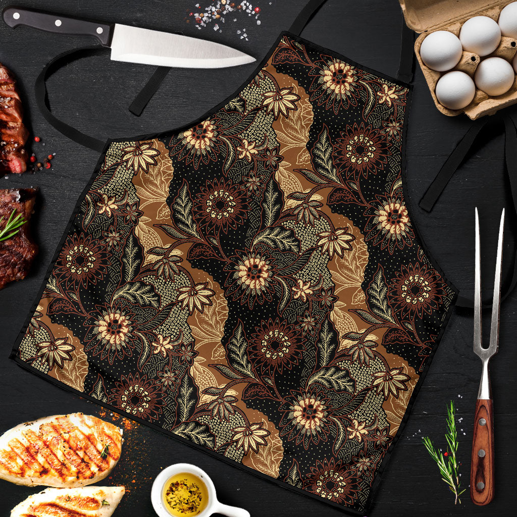 Batik Pedalaman Semen Lereng Style Apron Indonesian Traditional Pattern