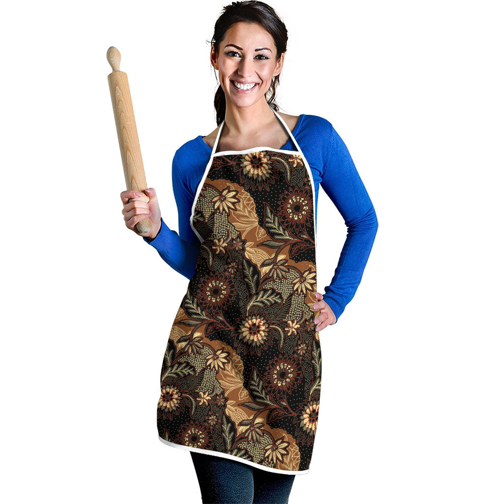 Batik Pedalaman Semen Lereng Style Apron Indonesian Traditional Pattern