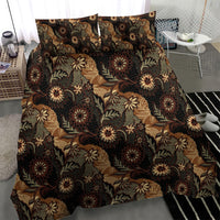 Batik Pedalaman Semen Lereng Style Bedding Set Indonesian Traditional Pattern