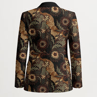 Batik Pedalaman Semen Lereng Style Blazer Indonesian Traditional Pattern