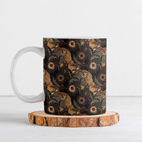 Batik Pedalaman Semen Lereng Style Ceramic Mug Indonesian Traditional Pattern