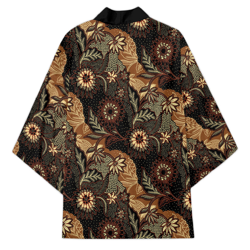 Batik Pedalaman Semen Lereng Style Kimono Indonesian Traditional Pattern