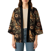 Batik Pedalaman Semen Lereng Style Kimono Indonesian Traditional Pattern