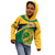 Jamaica Kid Hoodie Jumieka Lion Mix African Pattern - Wonder Print Shop