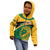 Jamaica Kid Hoodie Jumieka Lion Mix African Pattern - Wonder Print Shop