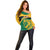 Jamaica Off Shoulder Sweater Jumieka Lion Mix African Pattern - Wonder Print Shop