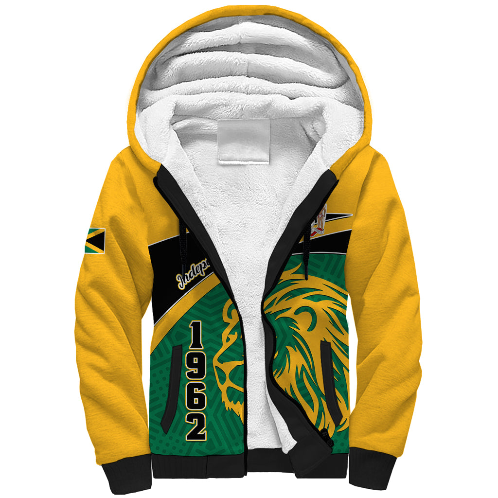 jamaica-independence-day-sherpa-hoodie-jumieka-lion-mix-african-pattern