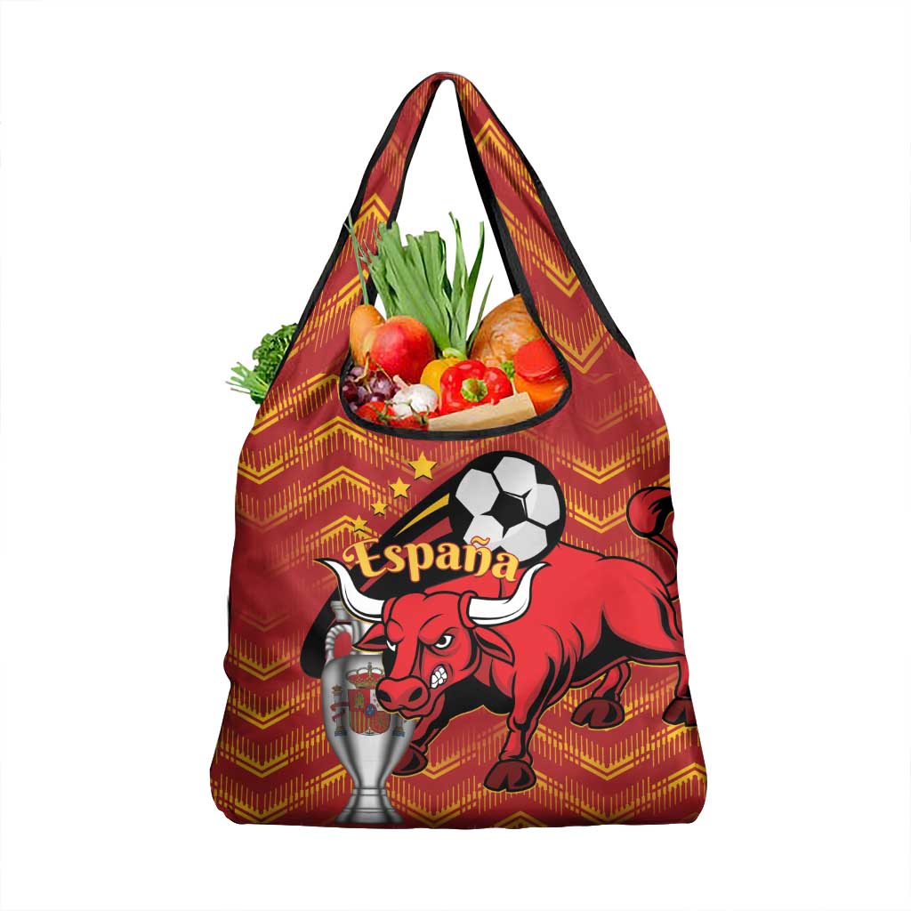 Spain 2024 Football Champions Grocery Bag Espana La Roja