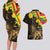 Enkutatash Ethiopia New Year Couples Matching Long Sleeve Bodycon Dress and Hawaiian Shirt Lion of Judah Adey Abeba Flower