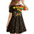 Enkutatash Ethiopia New Year Family Matching Off Shoulder Maxi Dress and Hawaiian Shirt Lion of Judah Adey Abeba Flower