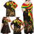 Enkutatash Ethiopia New Year Family Matching Off Shoulder Maxi Dress and Hawaiian Shirt Lion of Judah Adey Abeba Flower