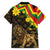 Enkutatash Ethiopia New Year Family Matching Off Shoulder Maxi Dress and Hawaiian Shirt Lion of Judah Adey Abeba Flower