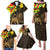 Enkutatash Ethiopia New Year Family Matching Puletasi and Hawaiian Shirt Lion of Judah Adey Abeba Flower - Wonder Print Shop