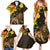 Enkutatash Ethiopia New Year Family Matching Summer Maxi Dress and Hawaiian Shirt Lion of Judah Adey Abeba Flower - Wonder Print Shop