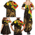 Enkutatash Ethiopia New Year Family Matching Summer Maxi Dress and Hawaiian Shirt Lion of Judah Adey Abeba Flower - Wonder Print Shop