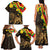 Enkutatash Ethiopia New Year Family Matching Tank Maxi Dress and Hawaiian Shirt Lion of Judah Adey Abeba Flower - Wonder Print Shop