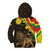 Enkutatash Ethiopia New Year Kid Hoodie Lion of Judah Adey Abeba Flower - Wonder Print Shop