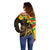 Enkutatash Ethiopia New Year Off Shoulder Sweater Lion of Judah Adey Abeba Flower