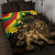 Enkutatash Ethiopia New Year Quilt Bed Set Lion of Judah Adey Abeba Flower