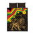 Enkutatash Ethiopia New Year Quilt Bed Set Lion of Judah Adey Abeba Flower