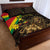 Enkutatash Ethiopia New Year Quilt Bed Set Lion of Judah Adey Abeba Flower