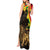 Enkutatash Ethiopia New Year Tank Maxi Dress Lion of Judah Adey Abeba Flower