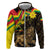 Enkutatash Ethiopia New Year Zip Hoodie Lion of Judah Adey Abeba Flower - Wonder Print Shop