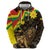 Enkutatash Ethiopia New Year Zip Hoodie Lion of Judah Adey Abeba Flower - Wonder Print Shop