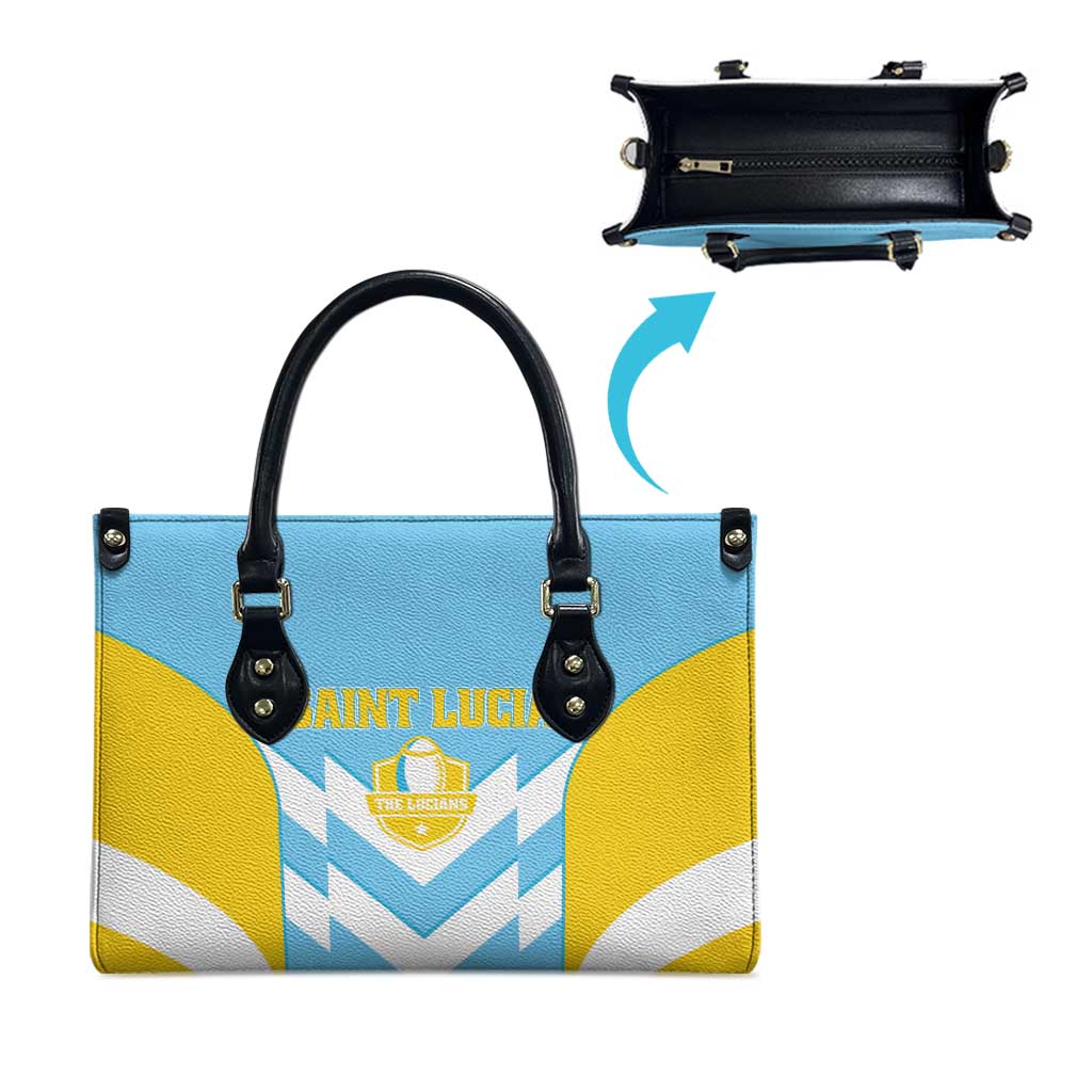 Rugby Saint Lucia Leather Bag The Lucian Go Champion - Wonder Print Shop