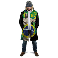 Personalized Brazil Christ the Redeemer Cloak Brasil Map Unique Stylized - Wonder Print Shop