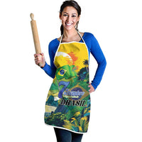 Brazil Sete de Setembro Apron Brasil Rio de Janeiro Art Style - Wonder Print Shop