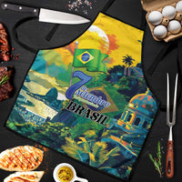 Brazil Sete de Setembro Apron Brasil Rio de Janeiro Art Style - Wonder Print Shop