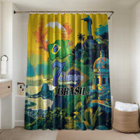 Brazil Sete de Setembro Bathroom Set Brasil Rio de Janeiro Art Style - Wonder Print Shop