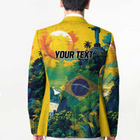 Personalized Brazil Sete de Setembro Blazer Brasil Rio de Janeiro Art Style - Wonder Print Shop