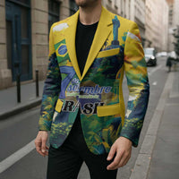 Personalized Brazil Sete de Setembro Blazer Brasil Rio de Janeiro Art Style - Wonder Print Shop