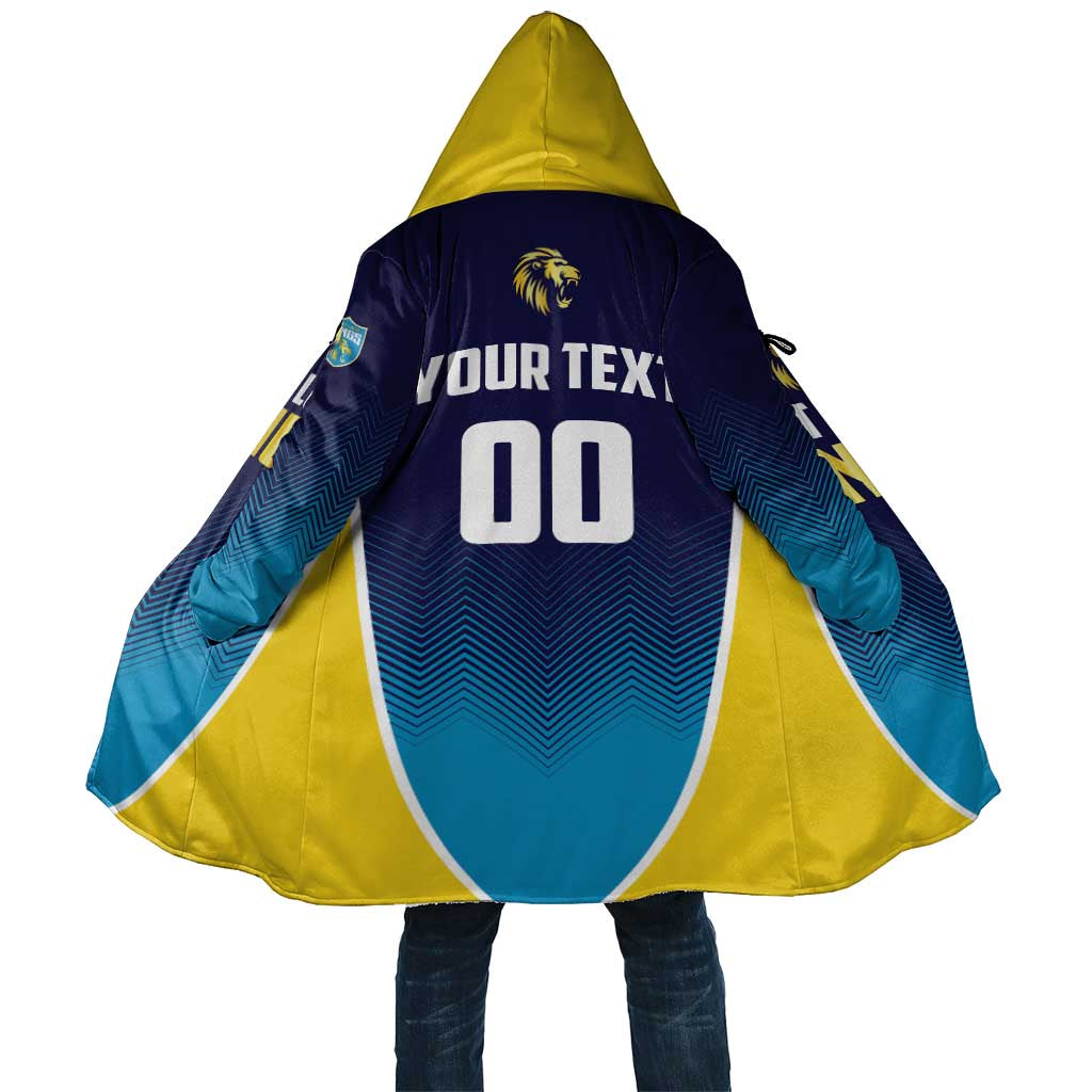 Custom St Lucia Kings Cricket Cloak Beinspired Come On - Wonder Print Shop
