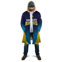 Custom St Lucia Kings Cricket Cloak Beinspired Come On - Wonder Print Shop