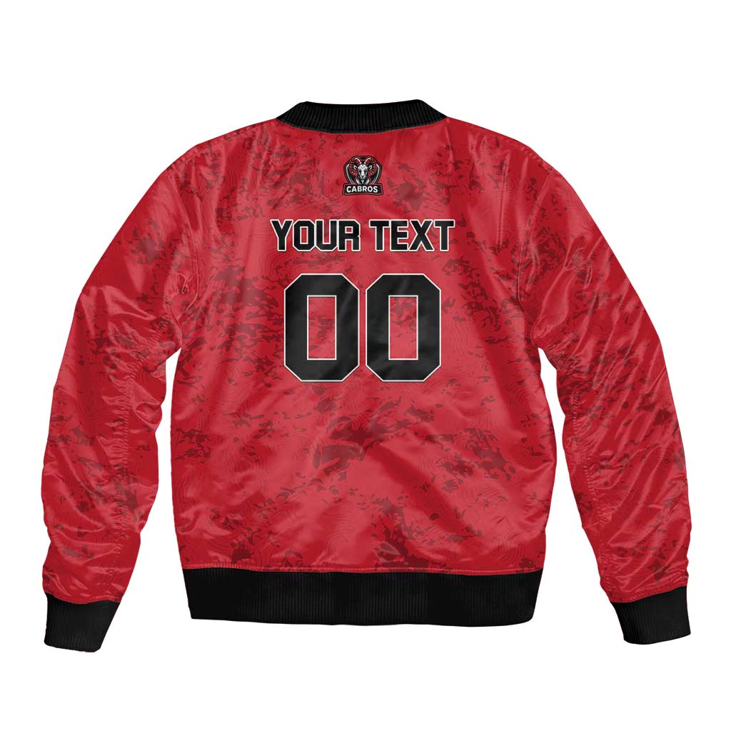 Cabros Guatemala Rugby Custom Bomber Jacket Somos Cabros Vamos Cabros - Wonder Print Shop