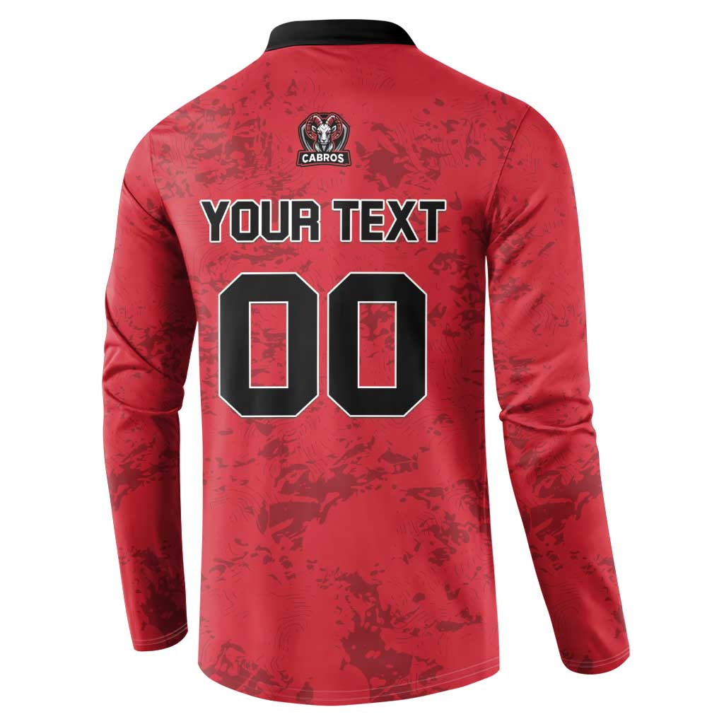 Cabros Guatemala Rugby Custom Button Sweatshirt Somos Cabros Vamos Cabros - Wonder Print Shop