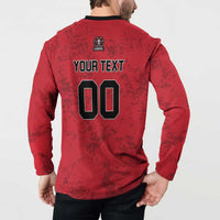 Cabros Guatemala Rugby Custom Button Sweatshirt Somos Cabros Vamos Cabros - Wonder Print Shop