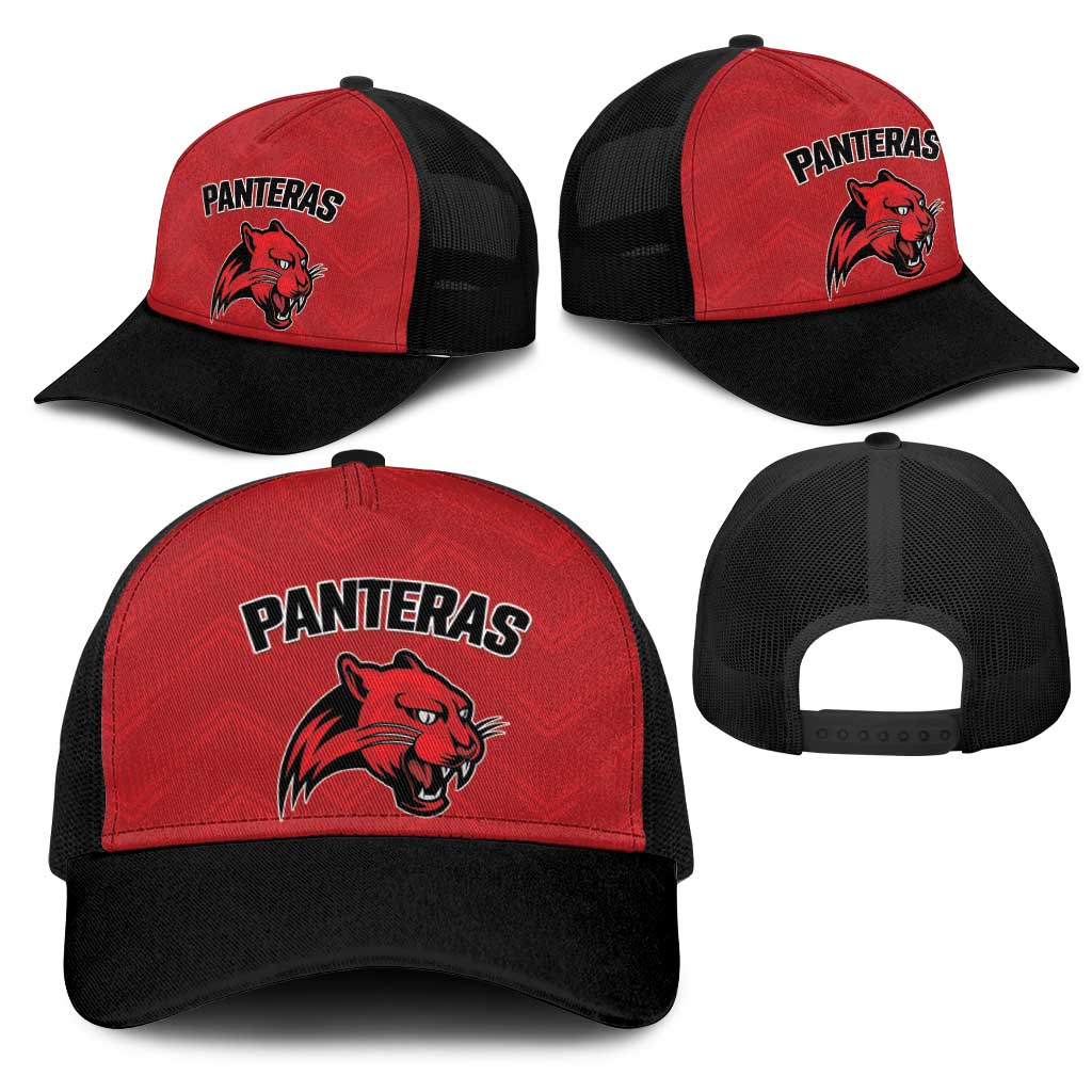 Panteras Guatemala Rugby Mesh Trucker Cap Siempre Fuertes Siempre Panteras - Wonder Print Shop