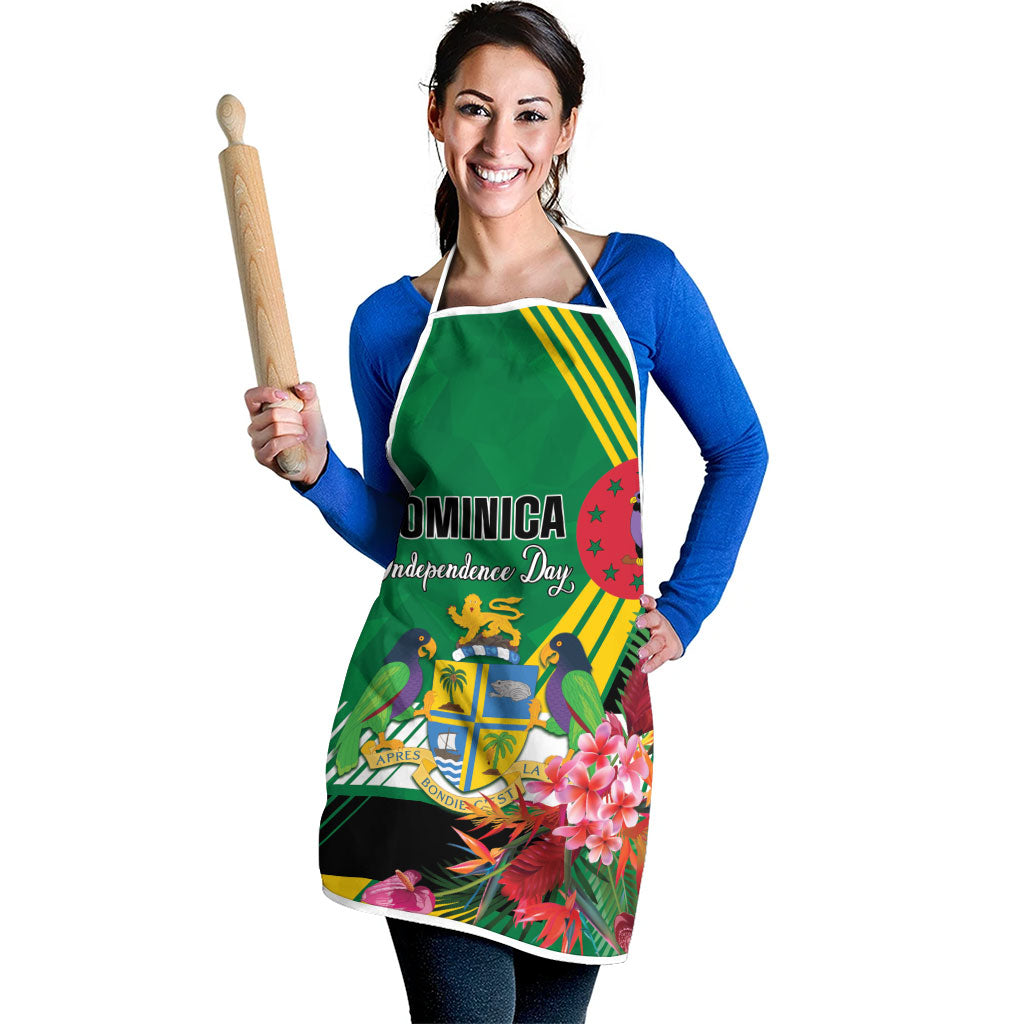 Dominica Independence Day Apron Tropical Bouquets